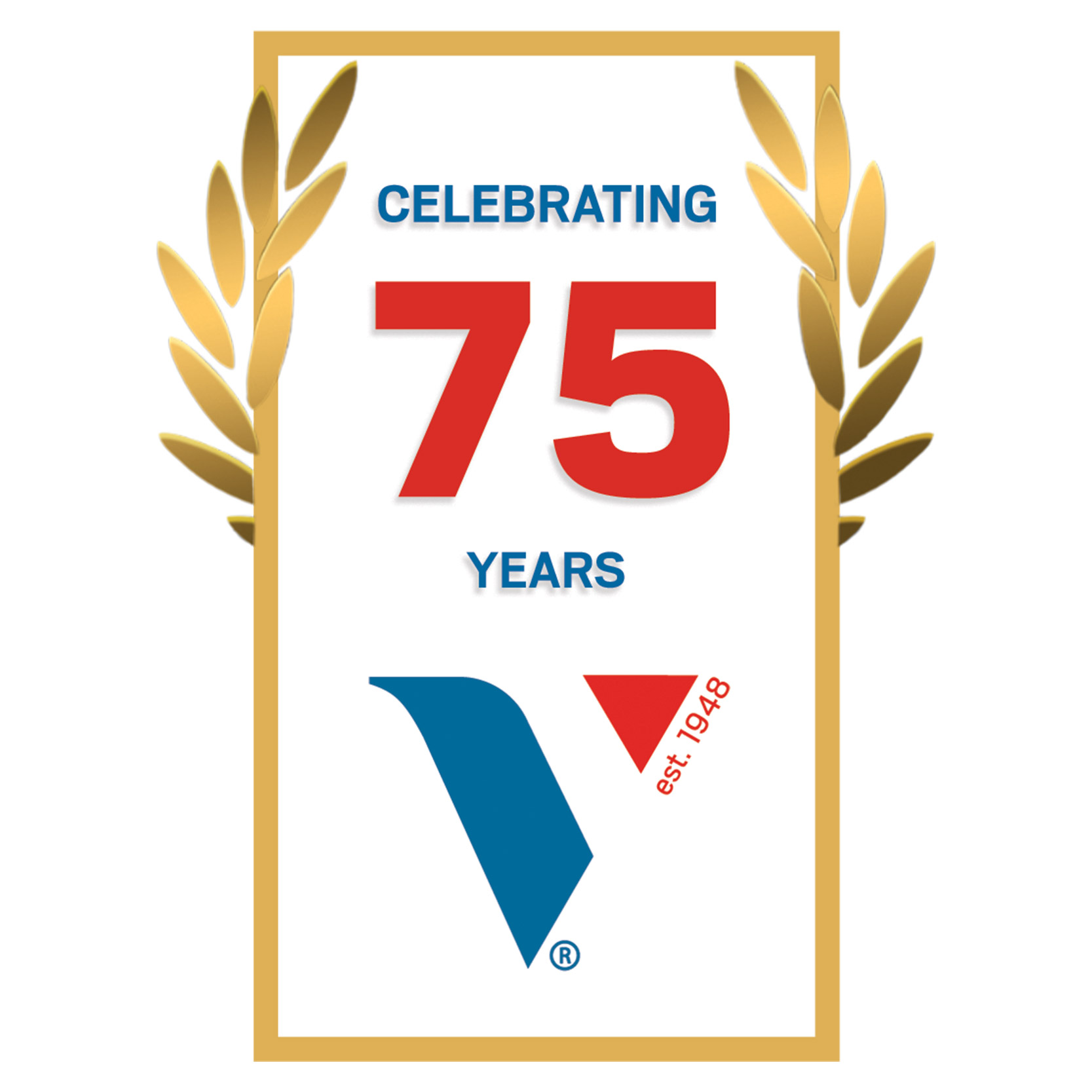 Ventamatic's 75 Year Anniversary Badge